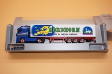 Herpa Spur H0 Mercedes-Benz Actros Kühkkoffer-Sattelzug Nordhorn Rigterink