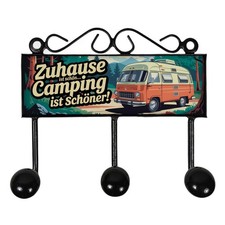 Retro wohnwagen kleiderhaken - retro,