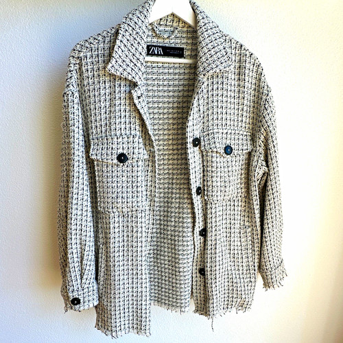 Zara damen jacke tweed - damen,