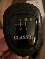 Mercedes C-Klasse W202 originaler Schaltknauf mit Classic Plakette