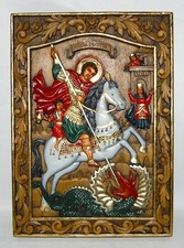 Ikone,  Heiliger Georg