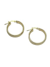 Ohrringe gewölbt 925 Silber