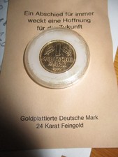 1 Deutsche Mark 1975 24 Karat
