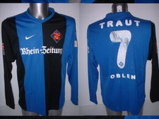 TUS Koblenz Sascha Traut Erwachsene Large Nike Shirt Trikot Player Match 2007