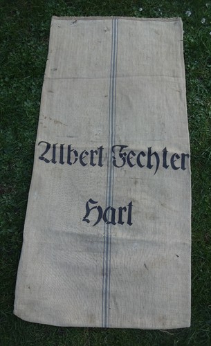 Alter sack leinensack mehlsack - sack,