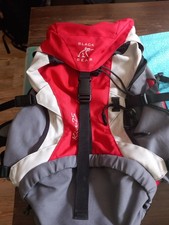 Outdoor Rucksack Black Bear Kiva25 Trekkingrucksack Rot Grau Schwarz gebraucht