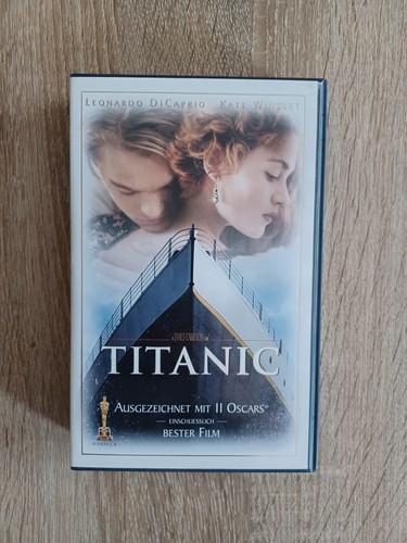 Vhs titanic leonardo - vhs,