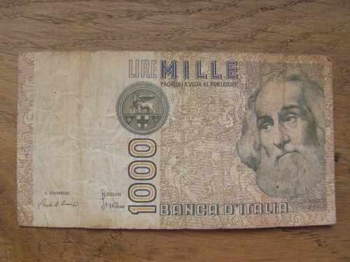 Italien 1000 lire - italien,