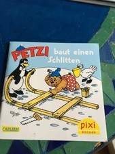 Pixi Sonderausgabe Adventskalender 2018 Petzi baut einen Schlitten