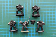 WH40K Space Marines Squad - Ultramarines Black Templar Blood Angels