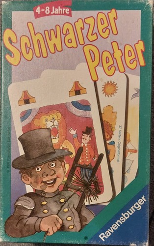 Spiel schwarzer peter - schwarzer,