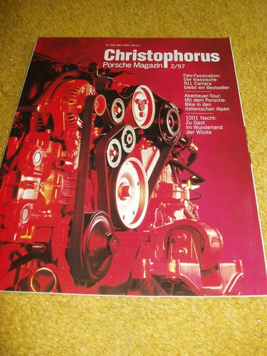 Porsche magazin christophorus - porsche,