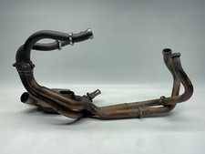Honda VFR800 RC46 Auspuff Krümmer Downpipes exhaust manifold (4) 04'