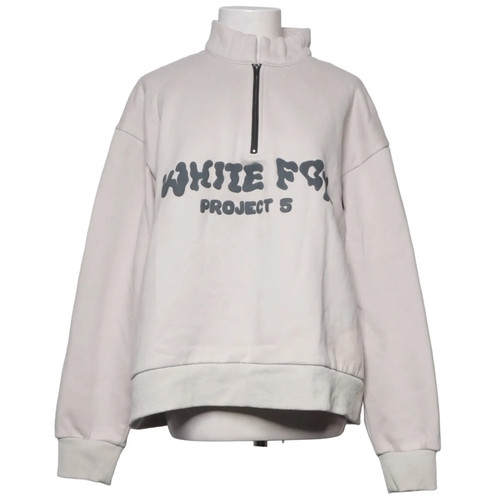 White fox fleecepullover - white, fox,