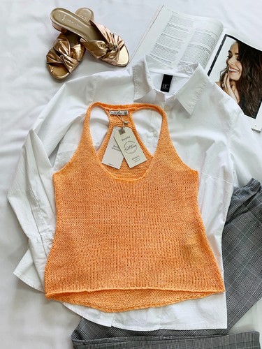 Bershka stricktop pullunder - stricktop,