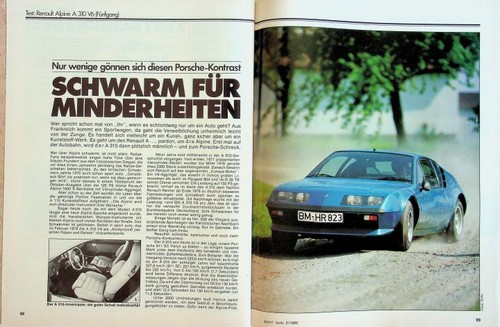 Sport auto 1980 renault - auto, 02/1980