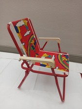 Vintage Kinder Klappstuhl / Designer 80er Jahre Kinderstuhl /Lerolin 