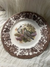 Speiseteller Palissy Game Series braun 25 cm Durchmesser