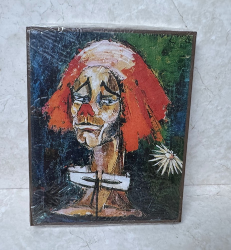 Holzbild druck vintage - holzbild,