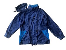 Salewa Regenjacke Herren Gr L blau Anorak Funktionsjacke