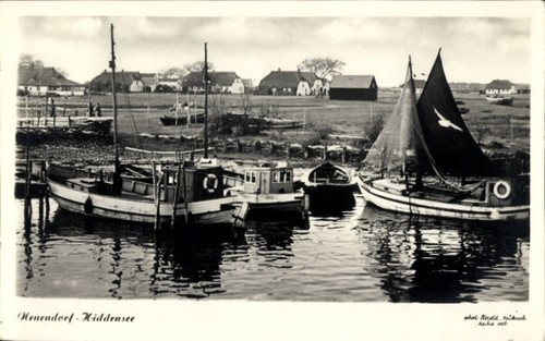 Neuendorf hiddensee partie - ak,