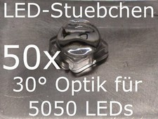 50x led linse optik - led, 30°