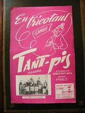 Strickpartition samba tant - samba, pis