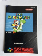 Super Nintendo Spielanleitung, Super Mario World PAL Version