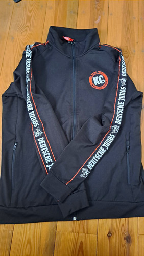 Herren trainingsjacke schwarz - herren,