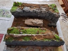 Modellbau, Schluchtdiorama