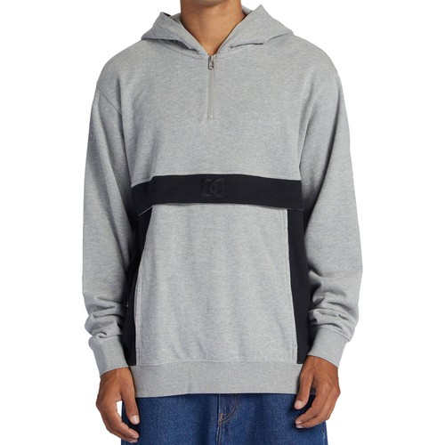 Optics hoodie heather grey - dc,