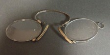 Vintage Brille Zwicker Kneifer antike Sehhilfe vor 1900 Jahrhundert
