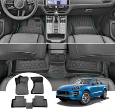 GAFAT Kompatibel mit Porsche Macan 2015-2023 2024 Fußmatten Macan Gummimatten !