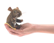 Fingerpuppe feldmaus folkmanis - fingerpuppe,