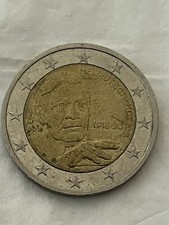 Euro münze helmut schmidt - 2,
