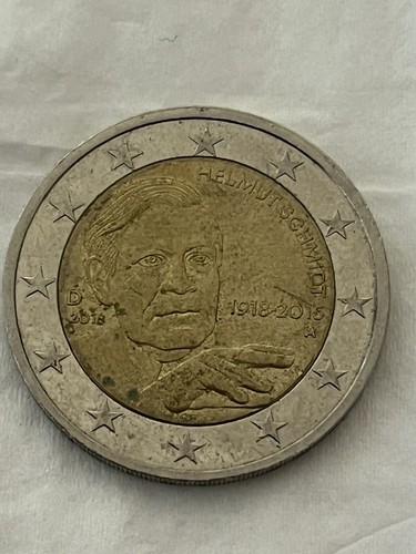 Euro münze helmut schmidt - münze,,