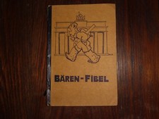 sehr altes Lesebuch Bären-Fibel Fibel von 1923 Berliner Lehrervereins