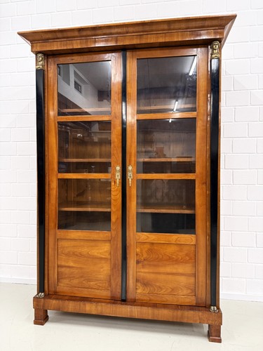 Vitrine bücherschrank kirsche - vitrine,