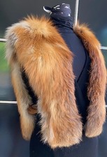 ROTFUCHS - WESTE /ECHTPELZ