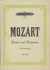 Noten: Bastien und Bastienne