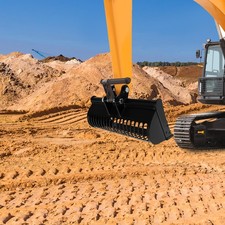 Minibagger-Sieblöffel