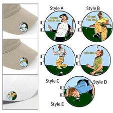 Golf Ball Marker Hut Clip Golf