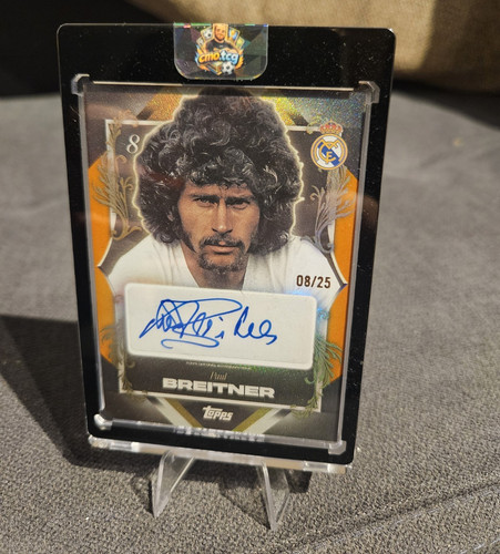 Topps paul breitner auto - topps,