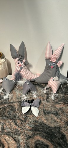 Osterdeko hasen hühner - hasen,,
