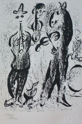 Marc chagall itinerant spieler - marc,