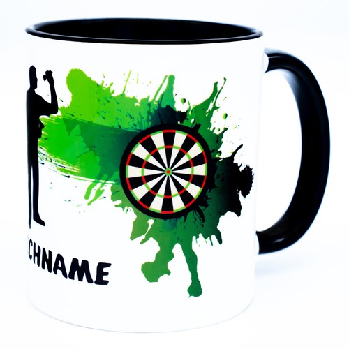 Dart tasse mit namen - mit,