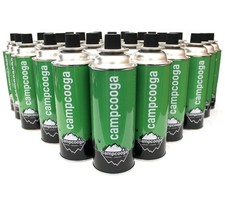 28x Butan Gas Kartusche 227g campcooga Gaskocher Gasheizer universal Ventilkartu