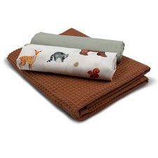 Set 1x Waffelstoff + 2x