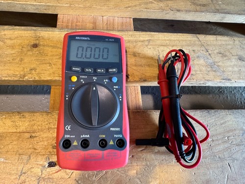 Voltcraft 820 multimeter - voltcraft,