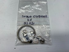 Suzuki GSXR1000 (2) K1 K2 02' Auspuff Endschalldämpfer Mutter Exhaust Nuts